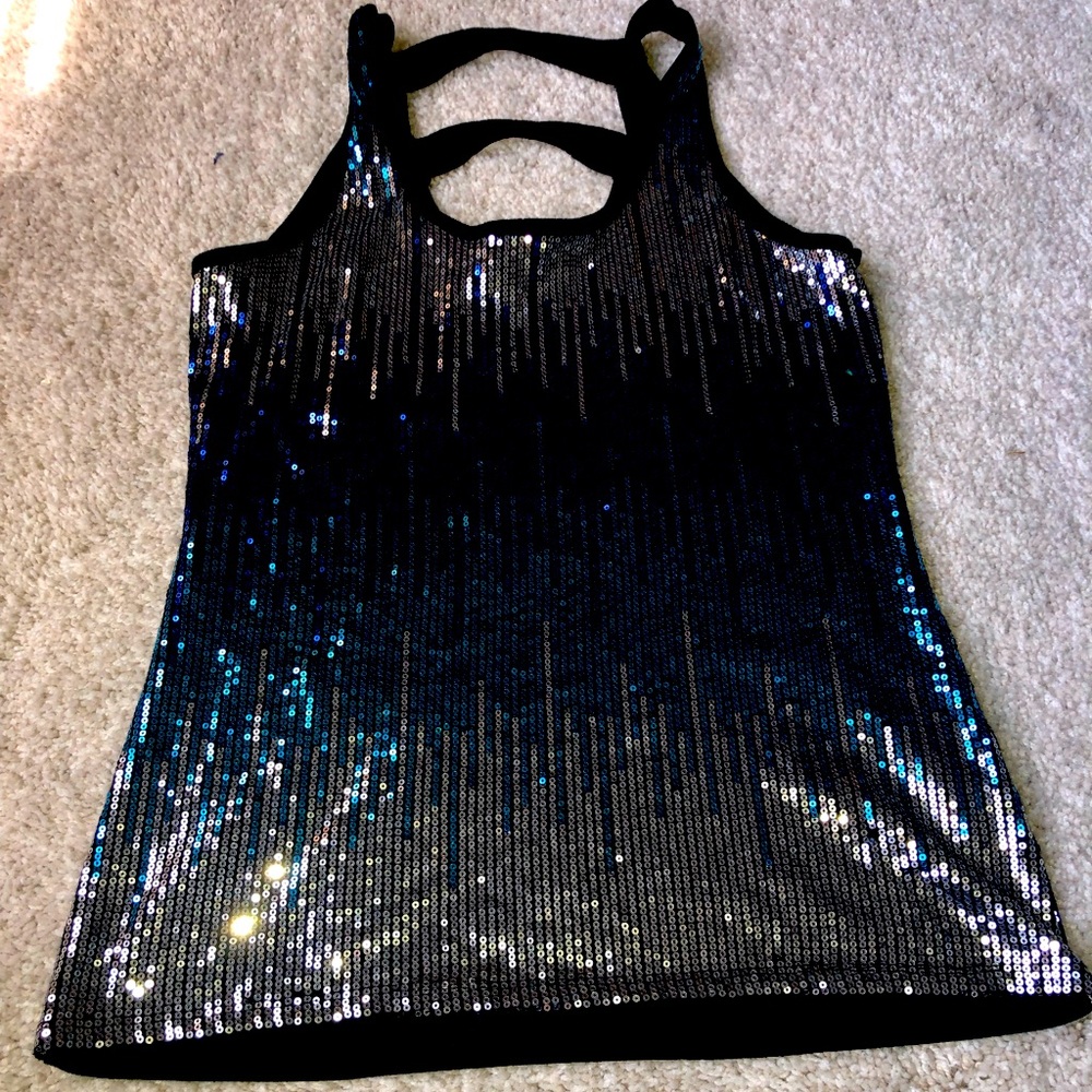 Glittery Vanity tank top